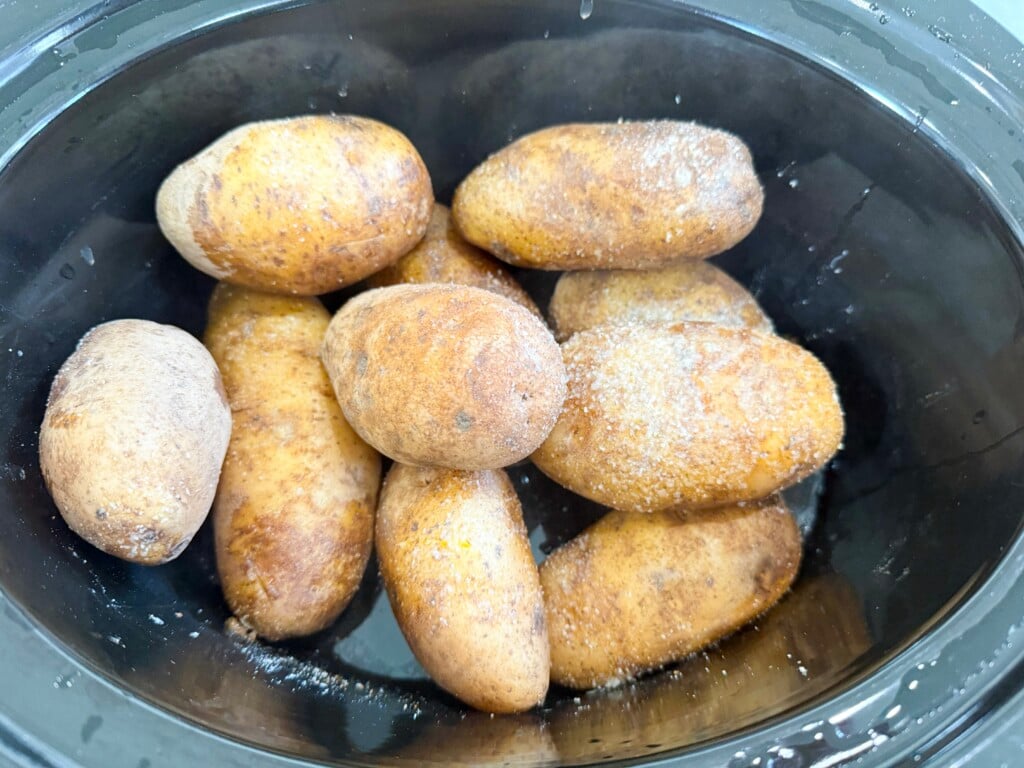 prep the baked potaotes