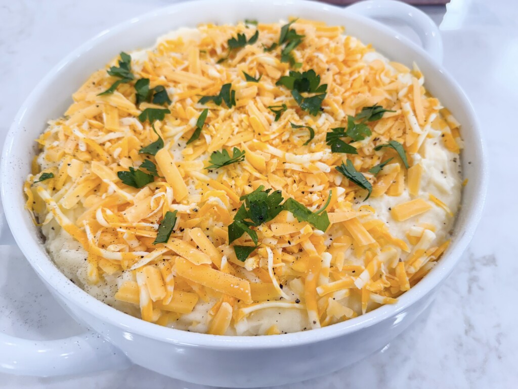 top with even more cheese