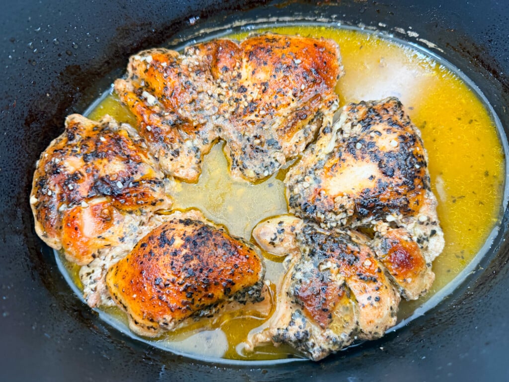 perfectly baked chicken thighs