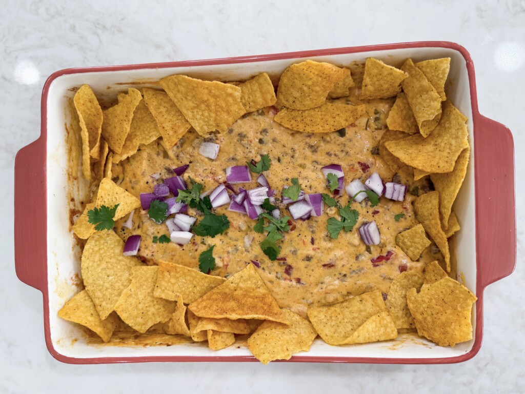 loaded baked queso recipe