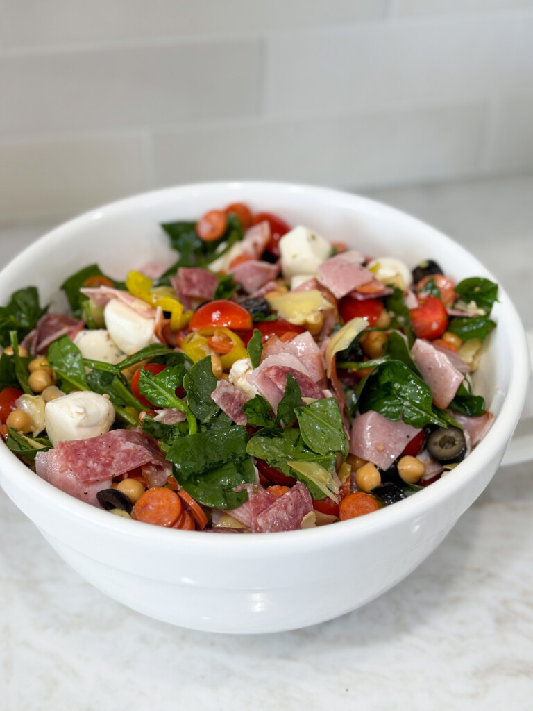 the best chickpea antipasto salad