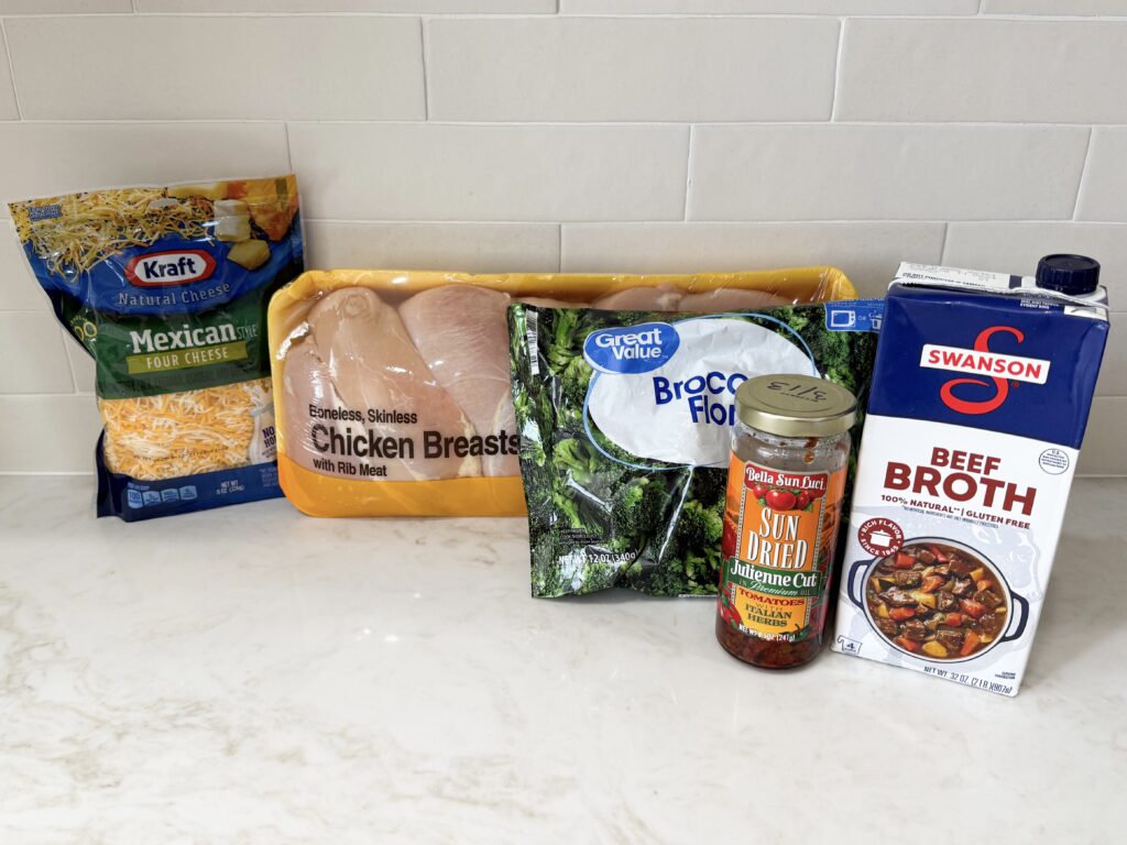 Chicken Broccoli Sundried tomato ingredients