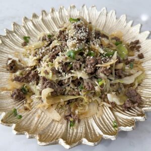 easy Egg roll in a bowl