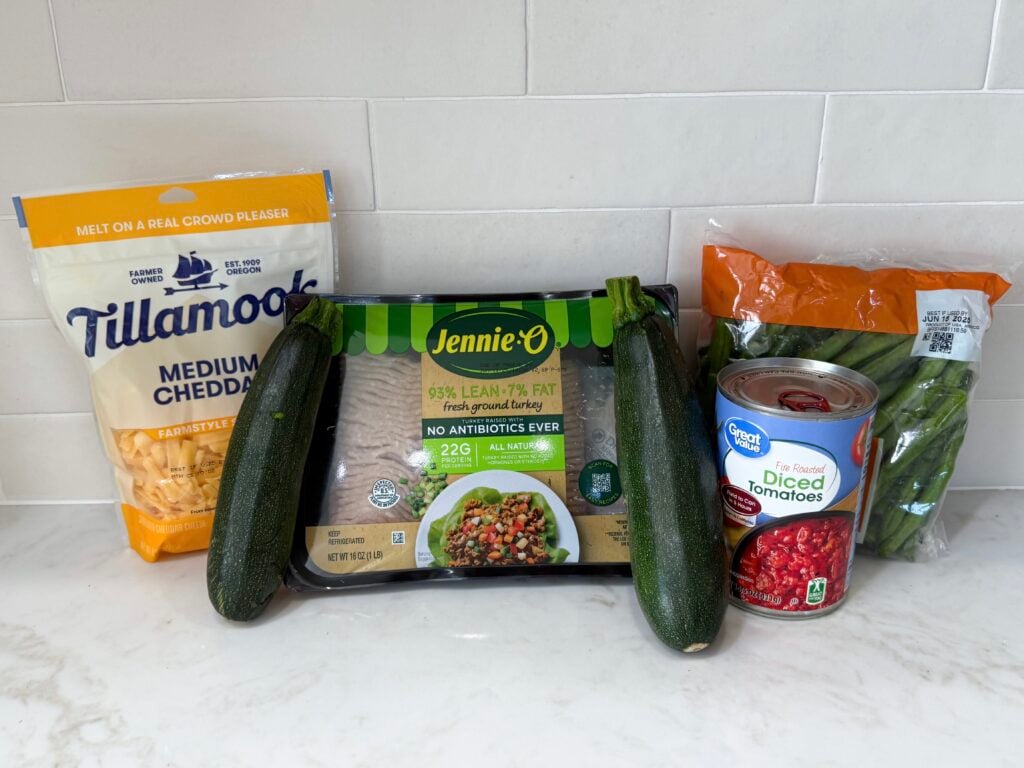 zucchini turkey ingredients