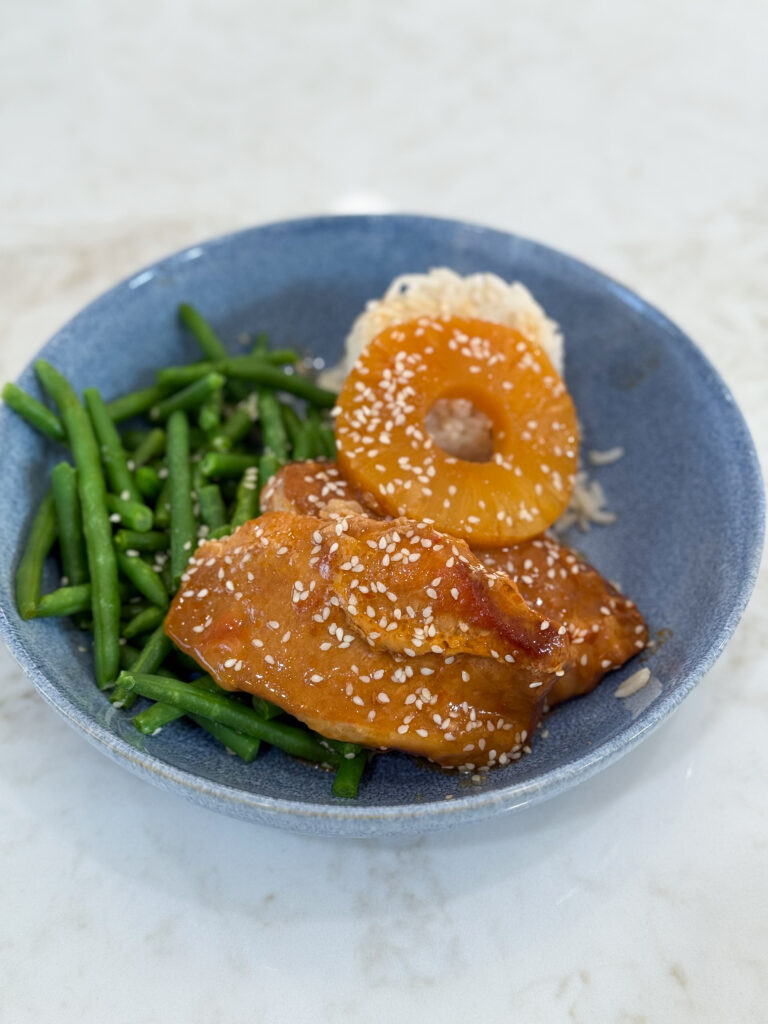 Easy Slow Cooker Hawaiian Pork Chops
