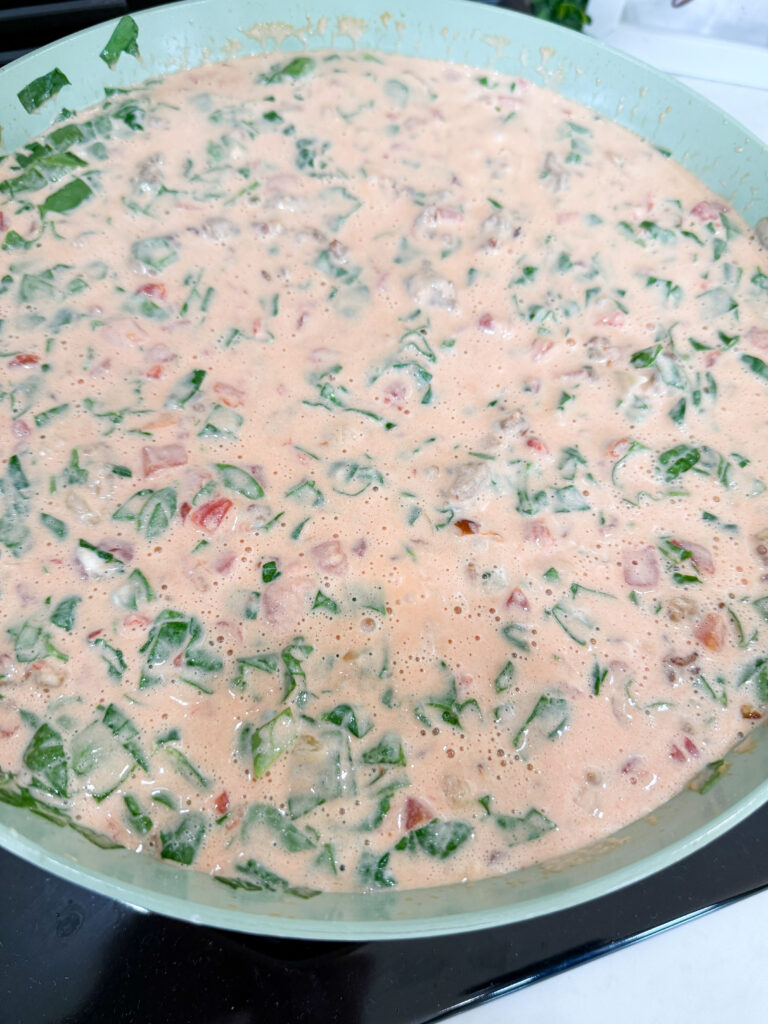 Creamy sauce for pasta