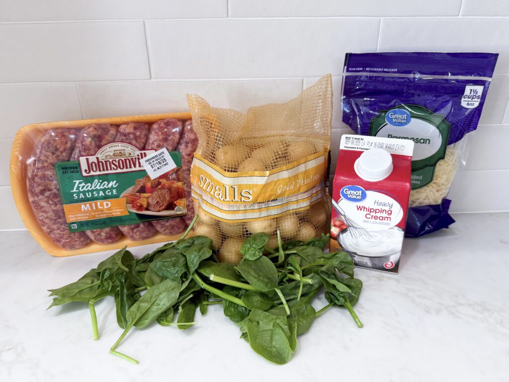 Italian Sausage and Potato Skillet ingredients
