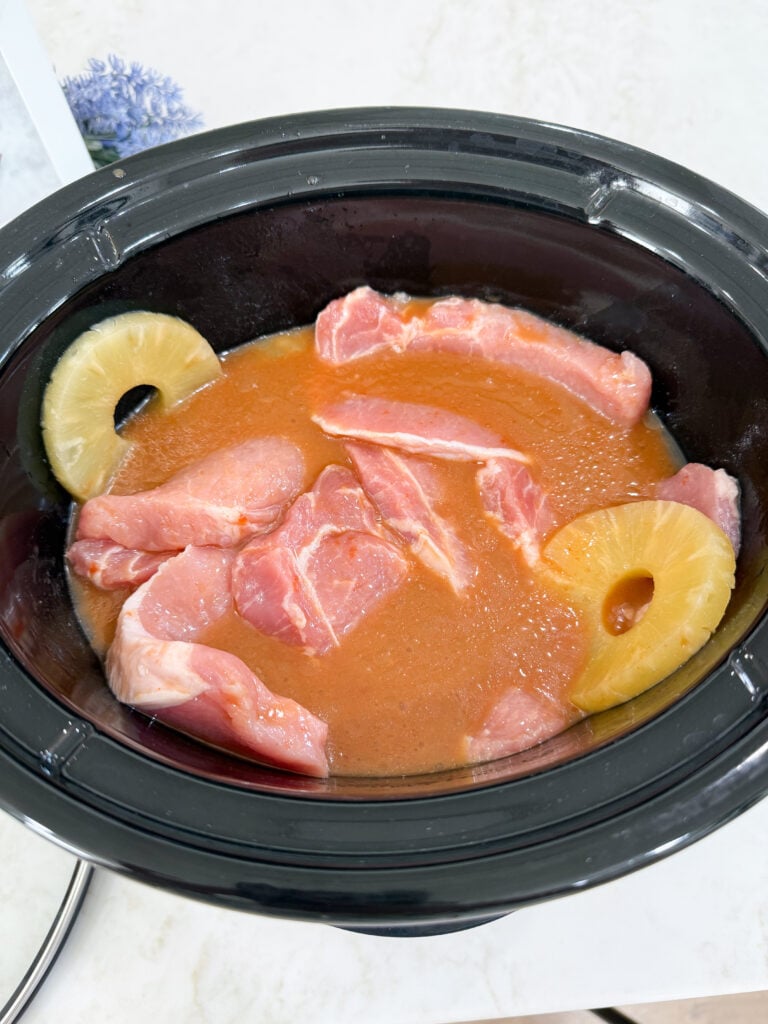 Cook Slow Cooker Hawaiian Pork Chops