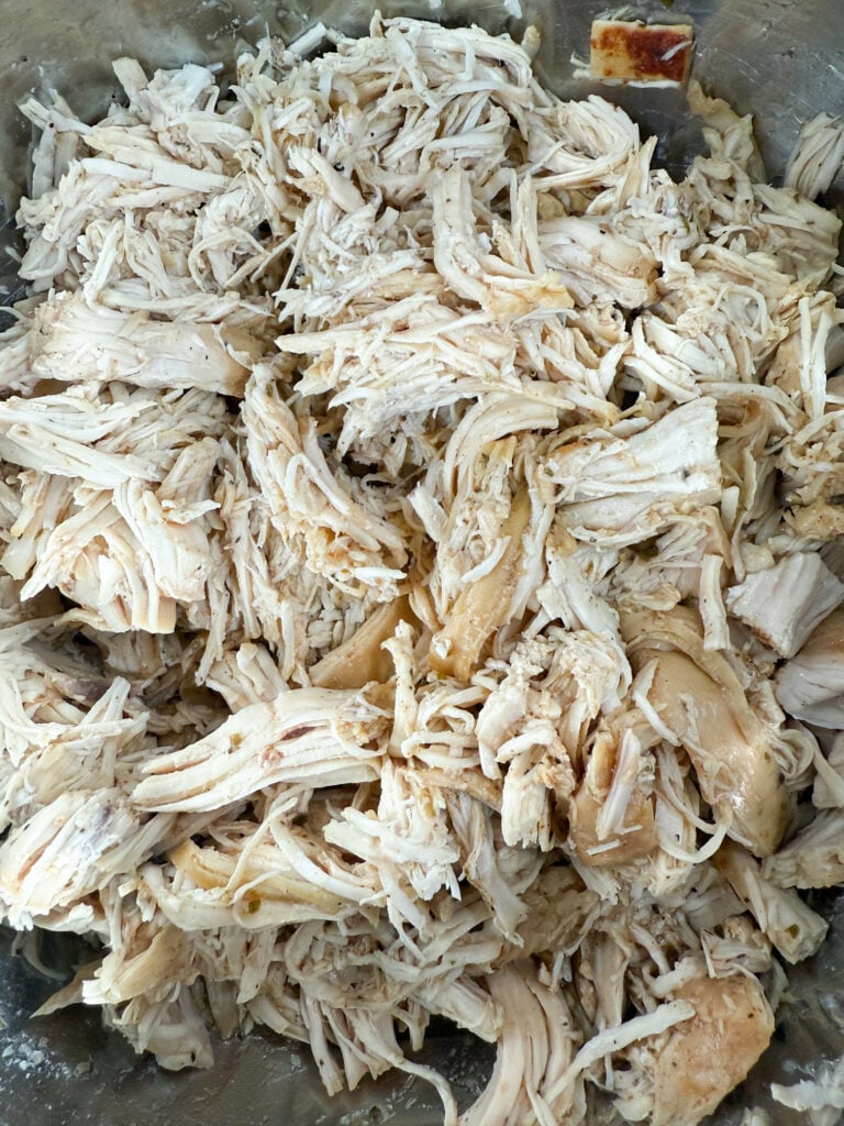Shredded chicken